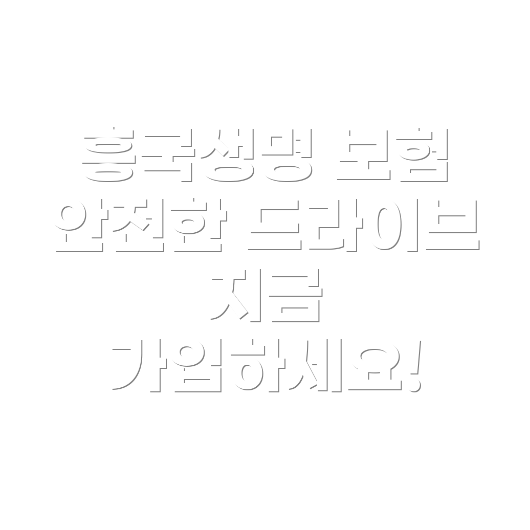 흥국생명 자동차 보험