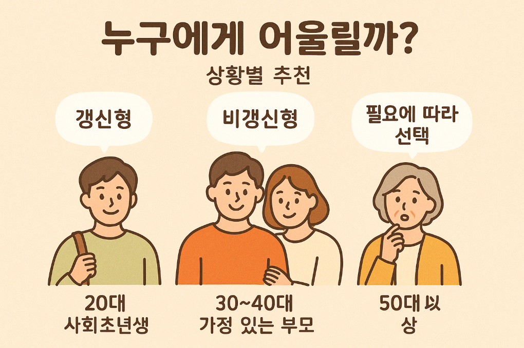 상황별 추천 가이드