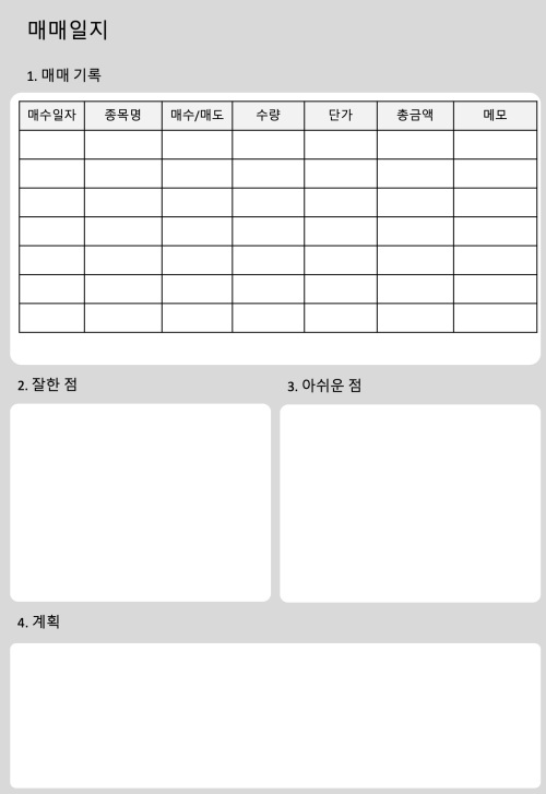매매일지-작성-양식