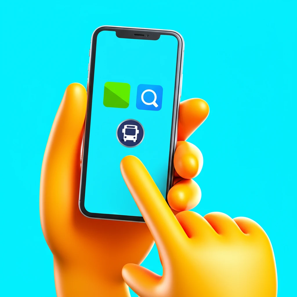 티머니 시외버스모바일 앱 설치와 단계..