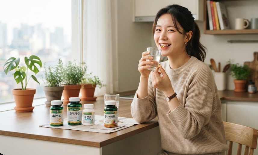 먹는 콜라겐, 건강한 생활 습관, 영양제, 영양제 챙겨먹기