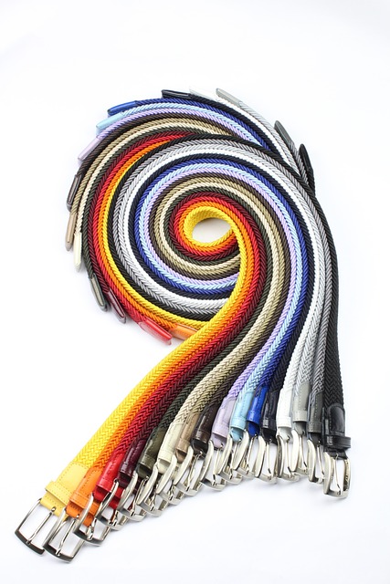 합성 섬유로 만든 벨트 사진