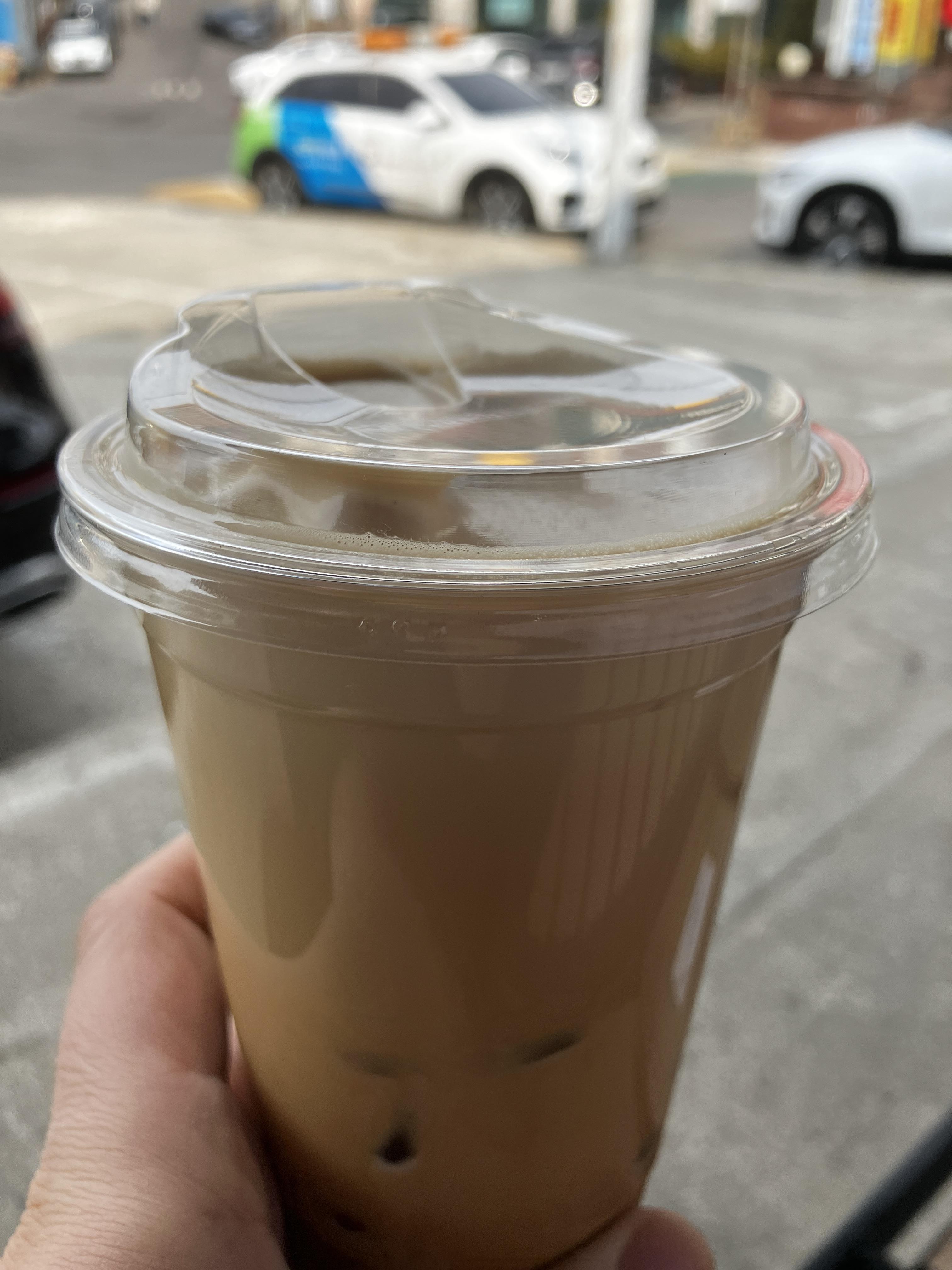 세인트커피 거품 아아