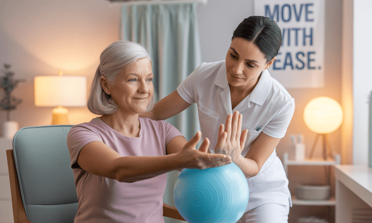 류마티스관절염-초기-치료법-물리치료-받는-사람