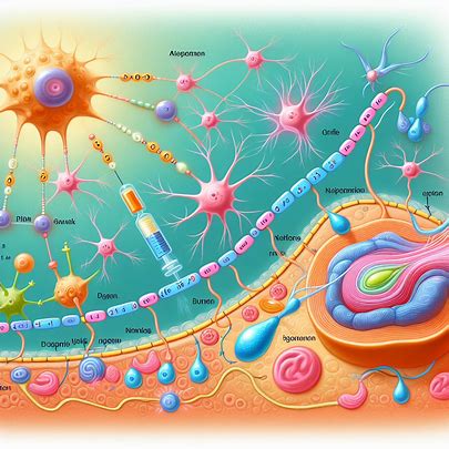 뉴런에서 도파민이 생성