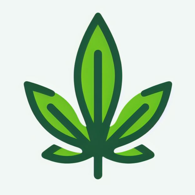 연두색 새싹 로고