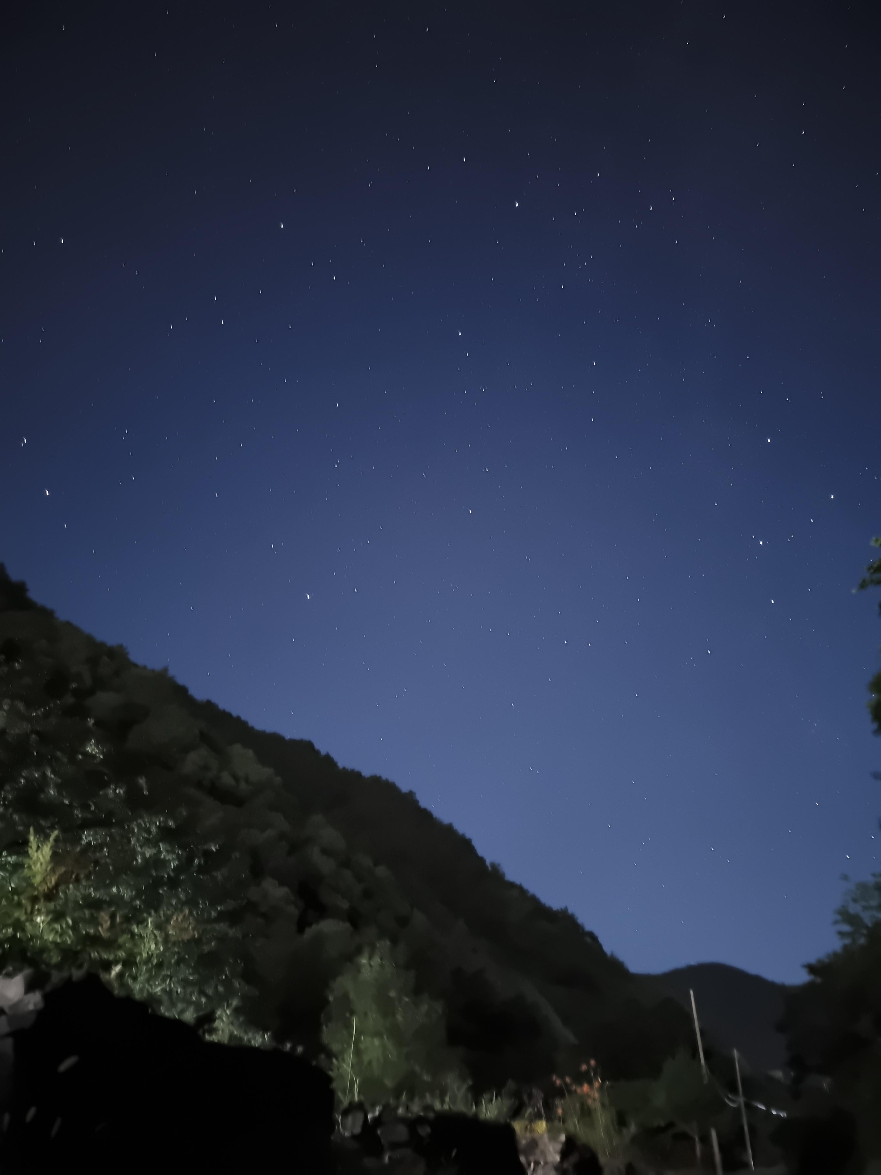 평창 밤하늘 별