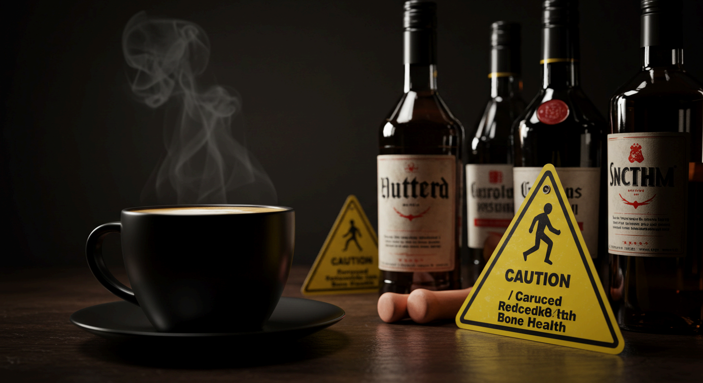 알코올 과다 섭취&amp;#44; 골다공증 위험 요인