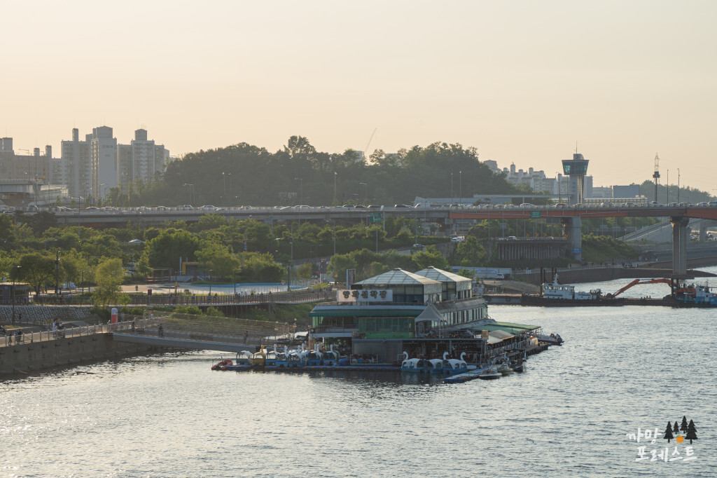선유도공원 오리배 승차장