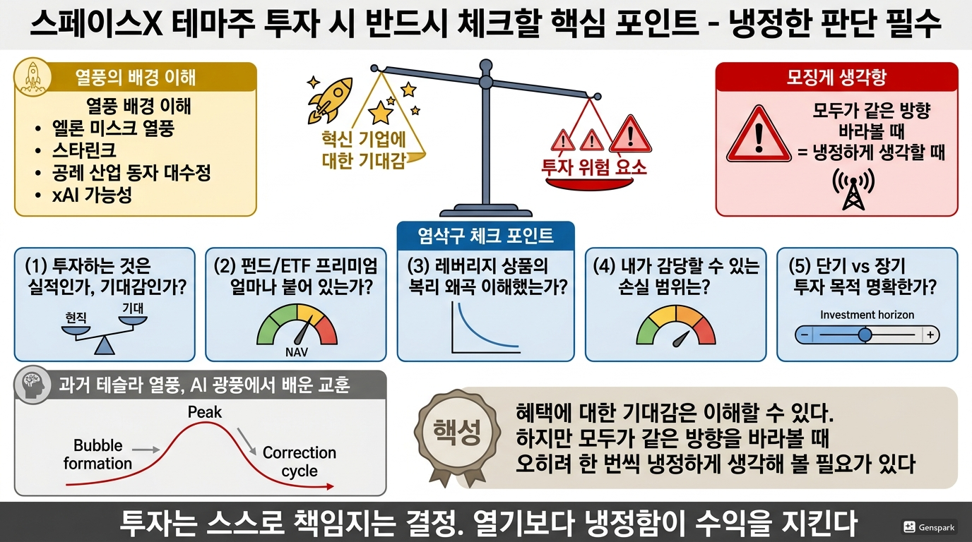 스페이스X 관련주 급등 현상 분석