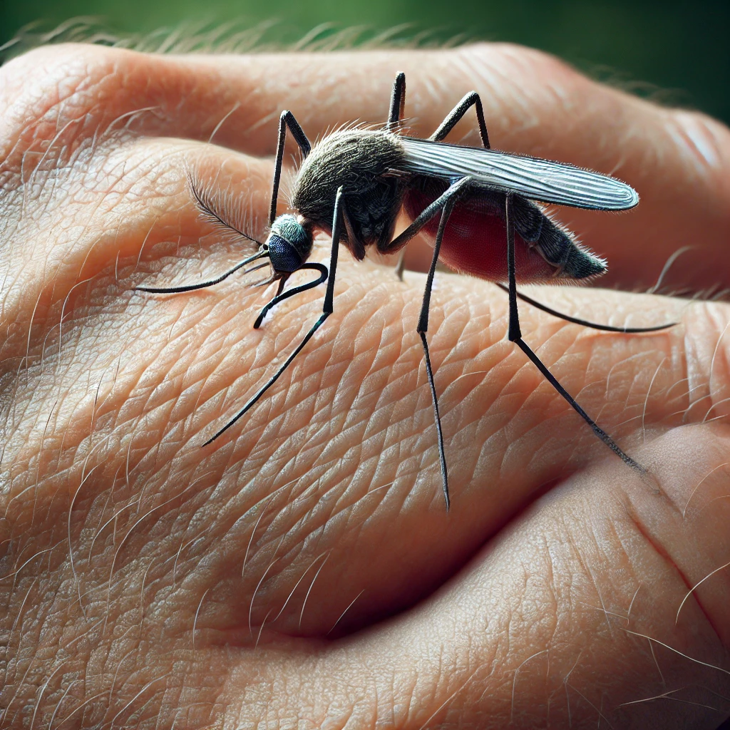 일본뇌염모기무는모습