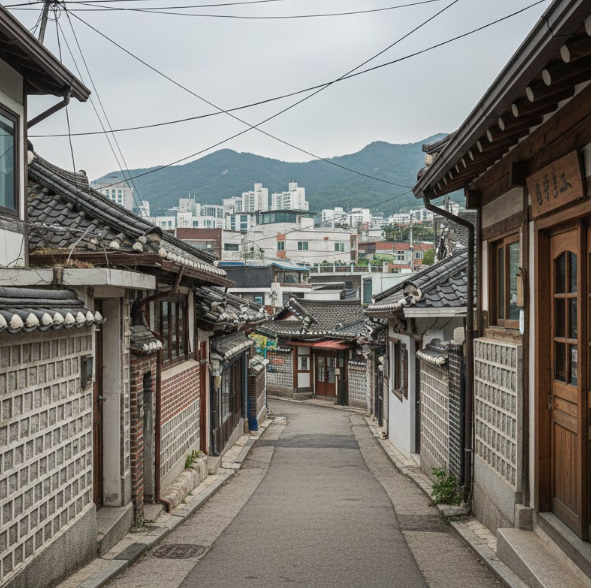 서울 서촌 근대 골목길