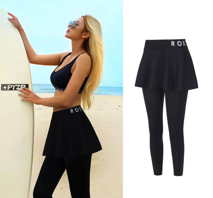 여자 워터 레깅스