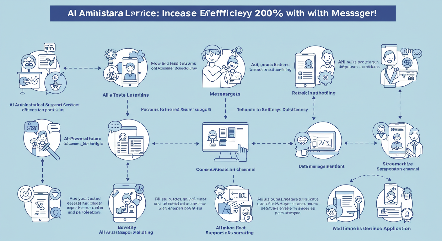 AI 행정지원 서비스: 메신저로 업무 효율 200% 올리는 법!