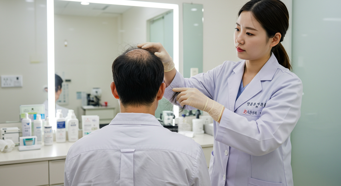 정수리 탈모 치료