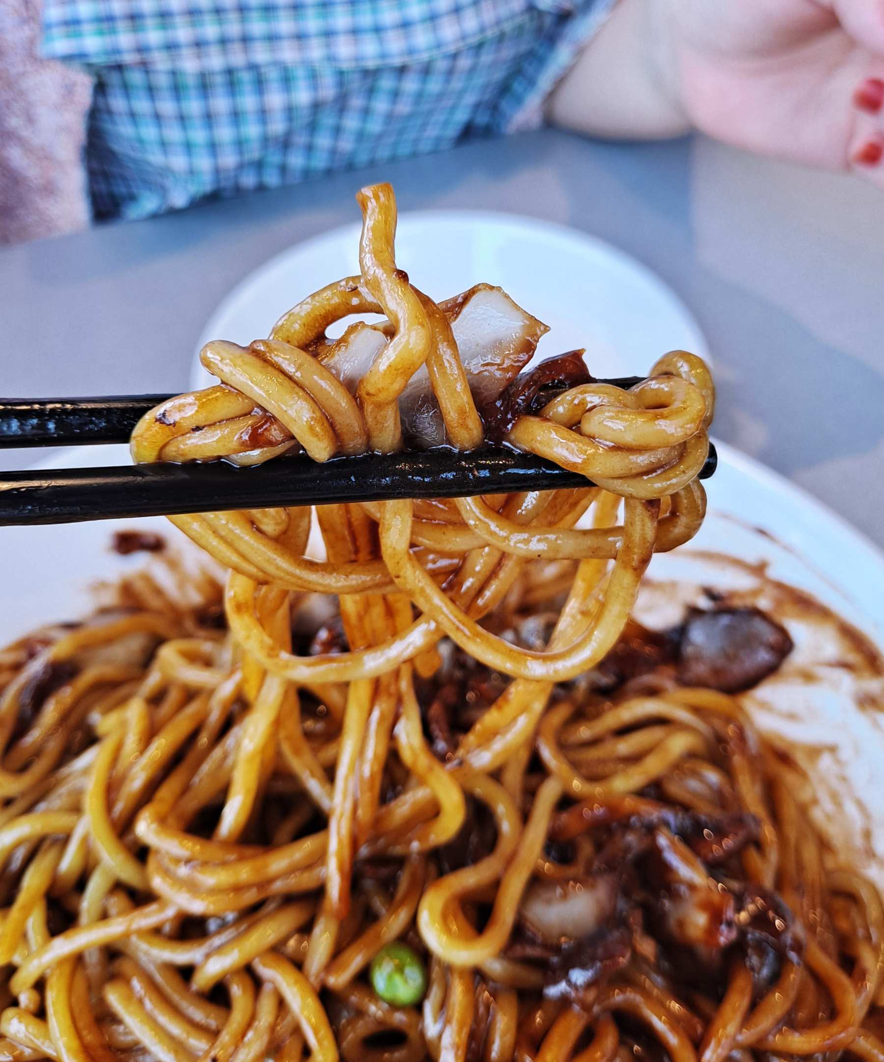 홍콩반점 짜장면 한젓가락