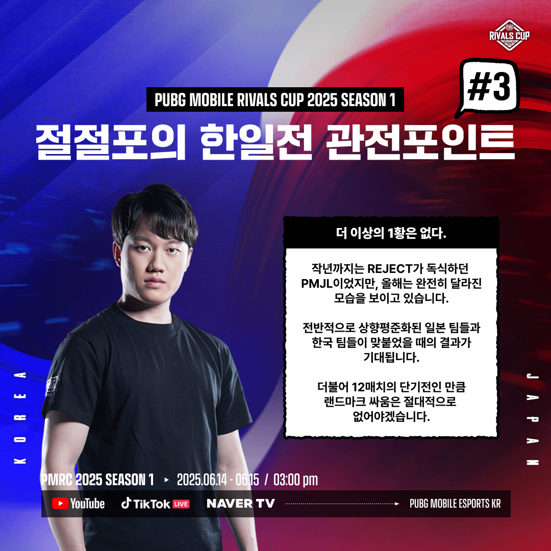 배틀그라운드 모바일 라이벌스 컵 2025