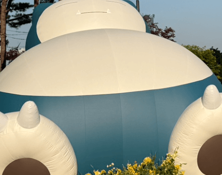 석촌호수 잠만보