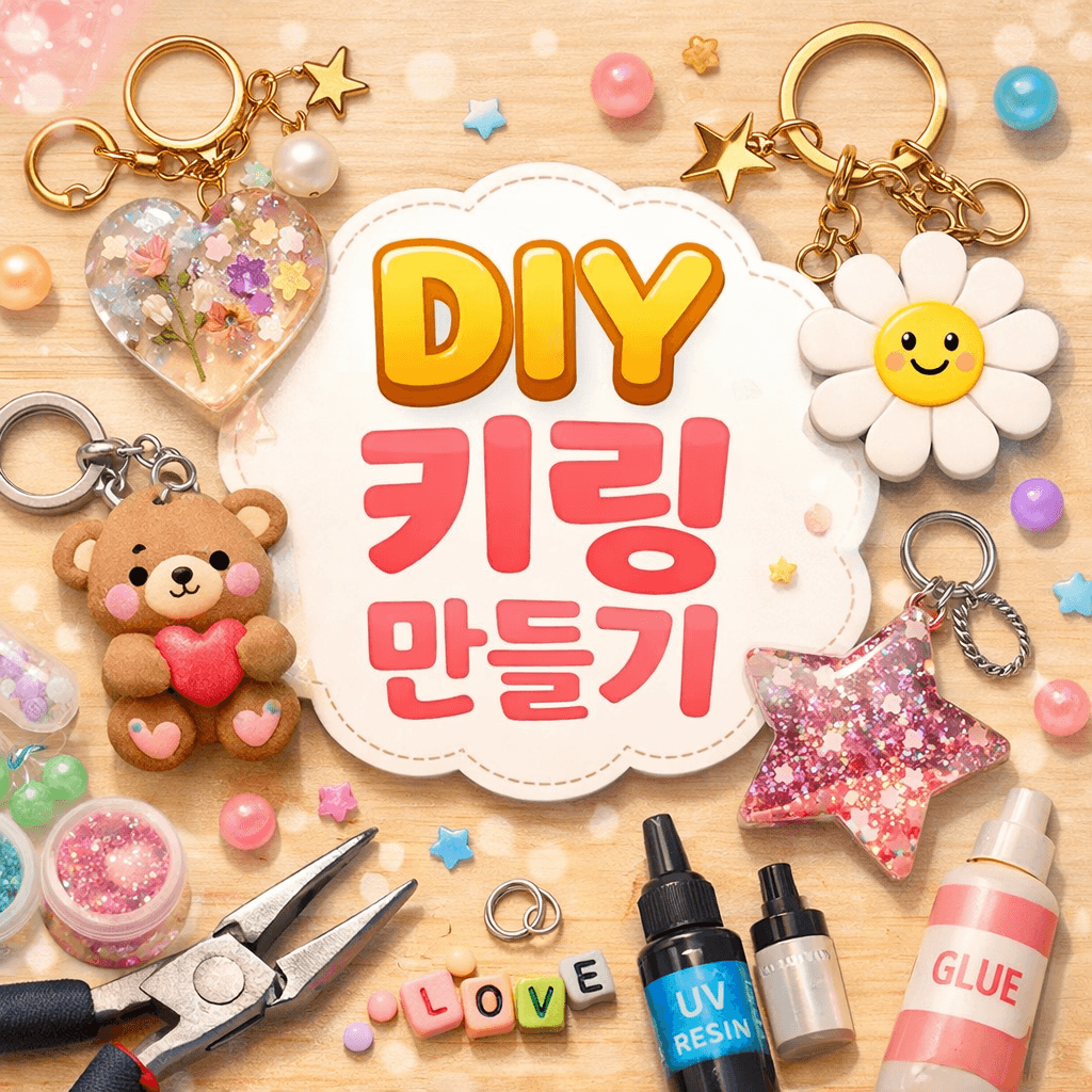 초보도 쉽게 시작하는 DIY 키링 만들기