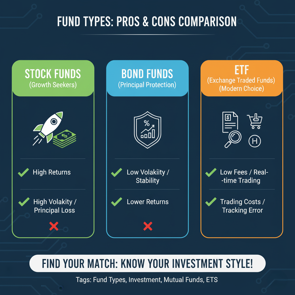 펀드 종류별 장단점 완벽 비교