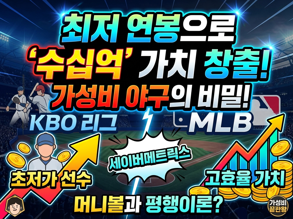 프로야구 한화 이글스 포수 허인서와 상무 김정우 선수 최저연봉 대비 WAR 가치 분석 및 메이저리그 탬파베이 오클랜드 스몰마켓 머니볼 시스템 비교 칼럼