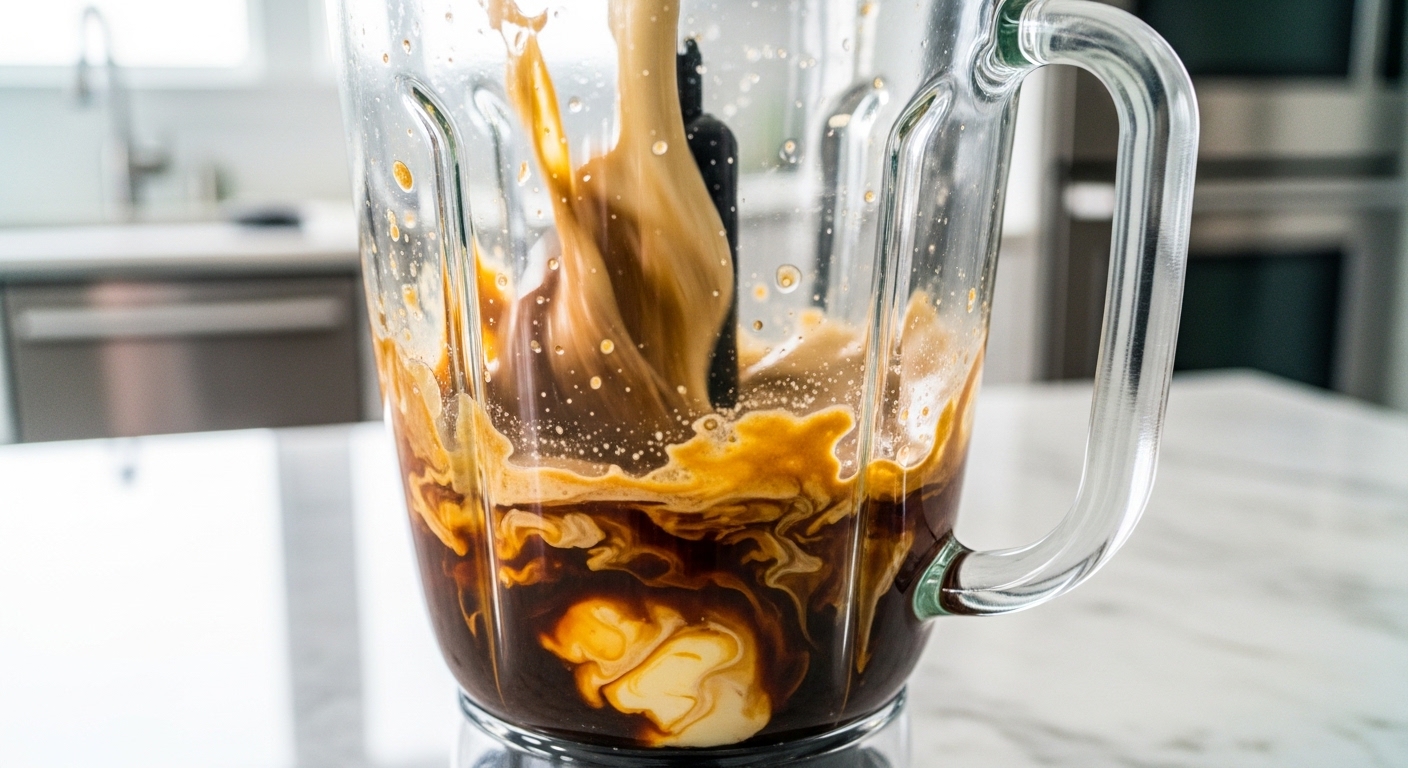 믹서기방탄커피