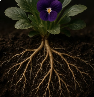 팬지 뿌리&amp;#44; 얼마나 깊고 넓게 자랄까? (화분 선택 가이드)