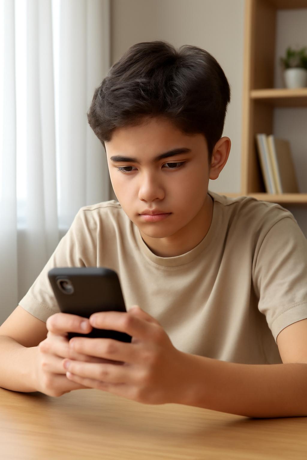 중학생 핸드폰 시간제한