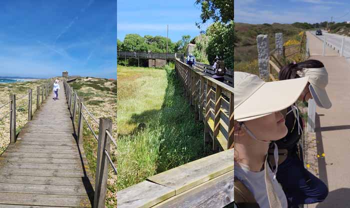 미노 포르투게스 둘째 날 2023년 5월 7일 - 끝없이 이어지는 데크길