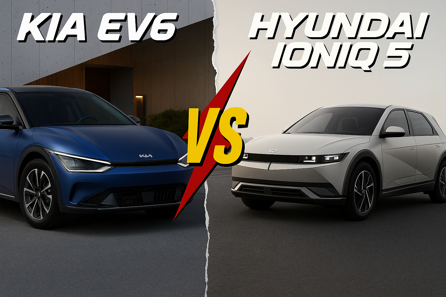 기아 EV6 VS 현대 아이오닉5