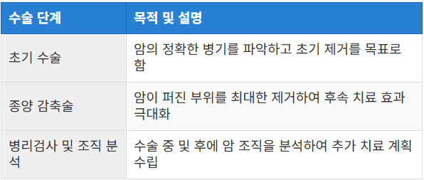 난소암 수술법