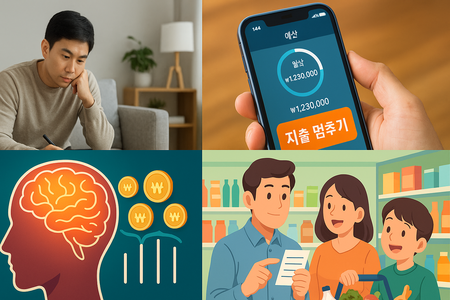 충동구매 줄이는 마인드셋