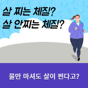 살 찌는 체질, 살 안찌는 체질