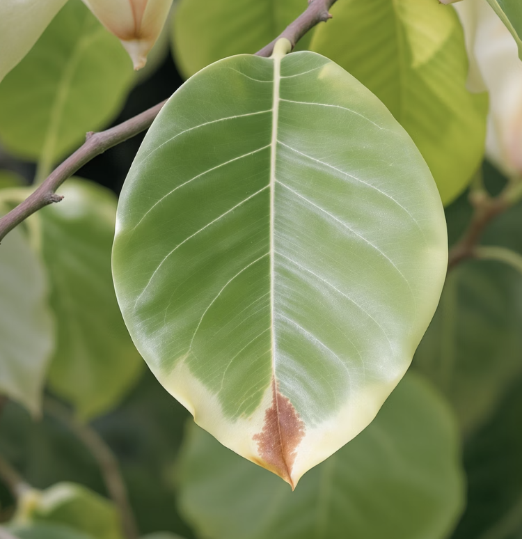 세 번째, 압도적 존재감 '태산목의 벨벳 잎'