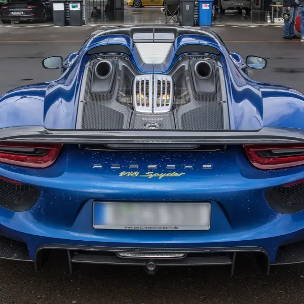 파란색-포르쉐918-후면