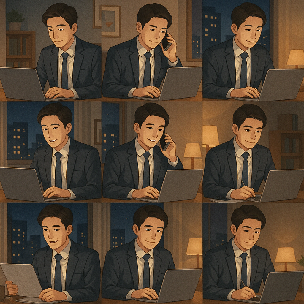 직장인 부업 사진