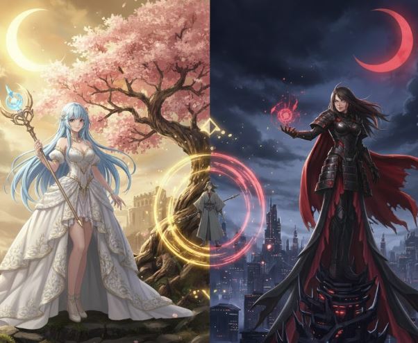 선과 악 캐릭터의 인생 지혜 5가지 비교