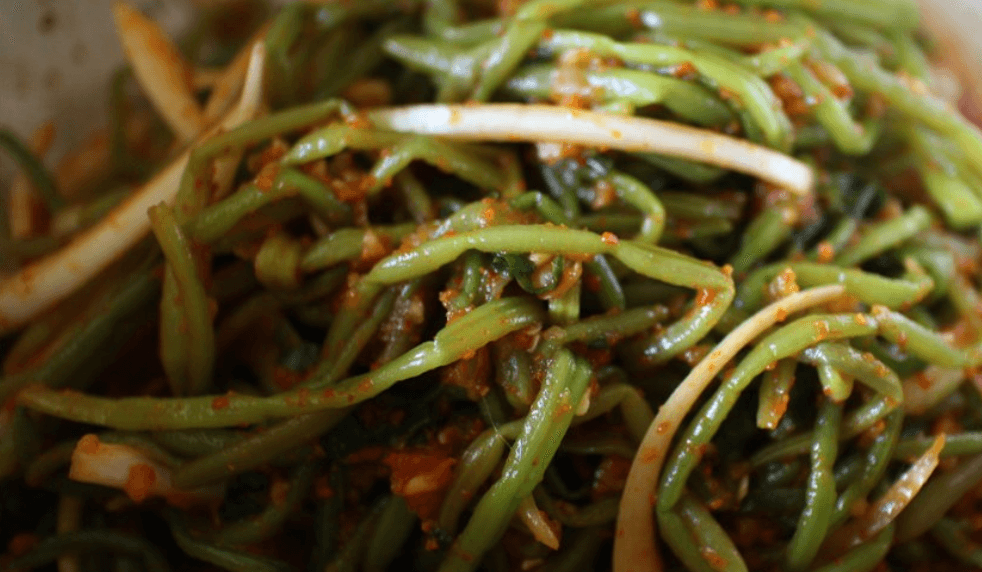 고구마줄기 김치 담그는법 