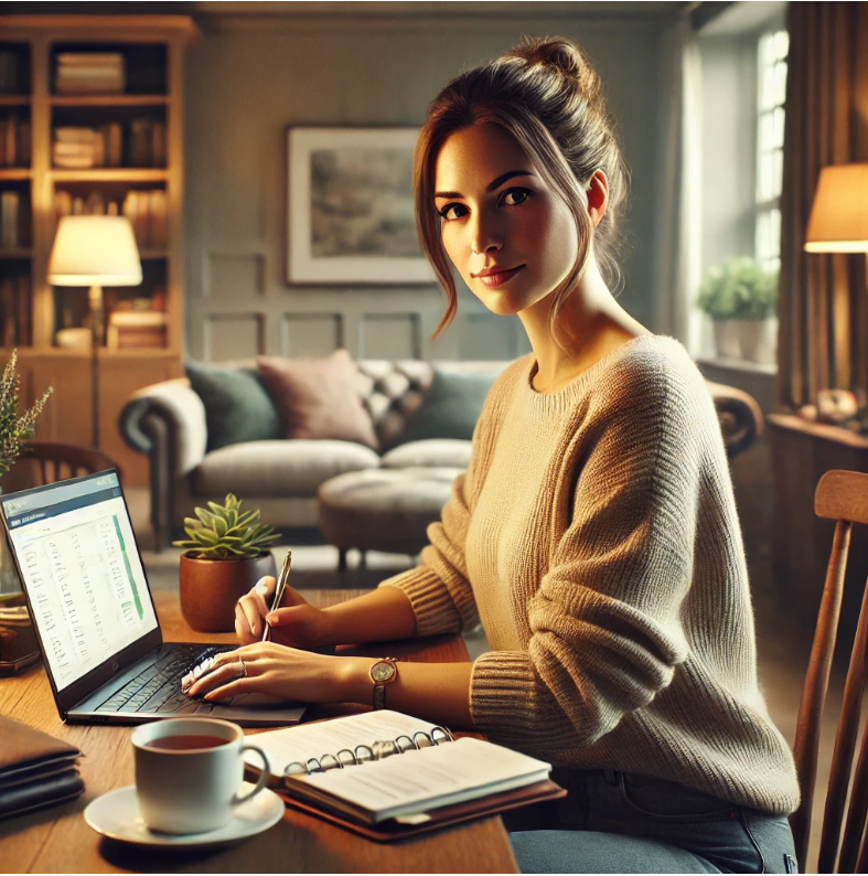 ISA로 투자하는 30대 미혼 여성 이미지