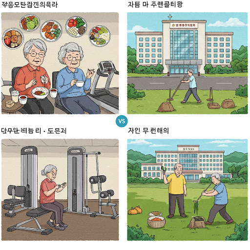 서울과 지방 노인 건강 격차 심층 분석