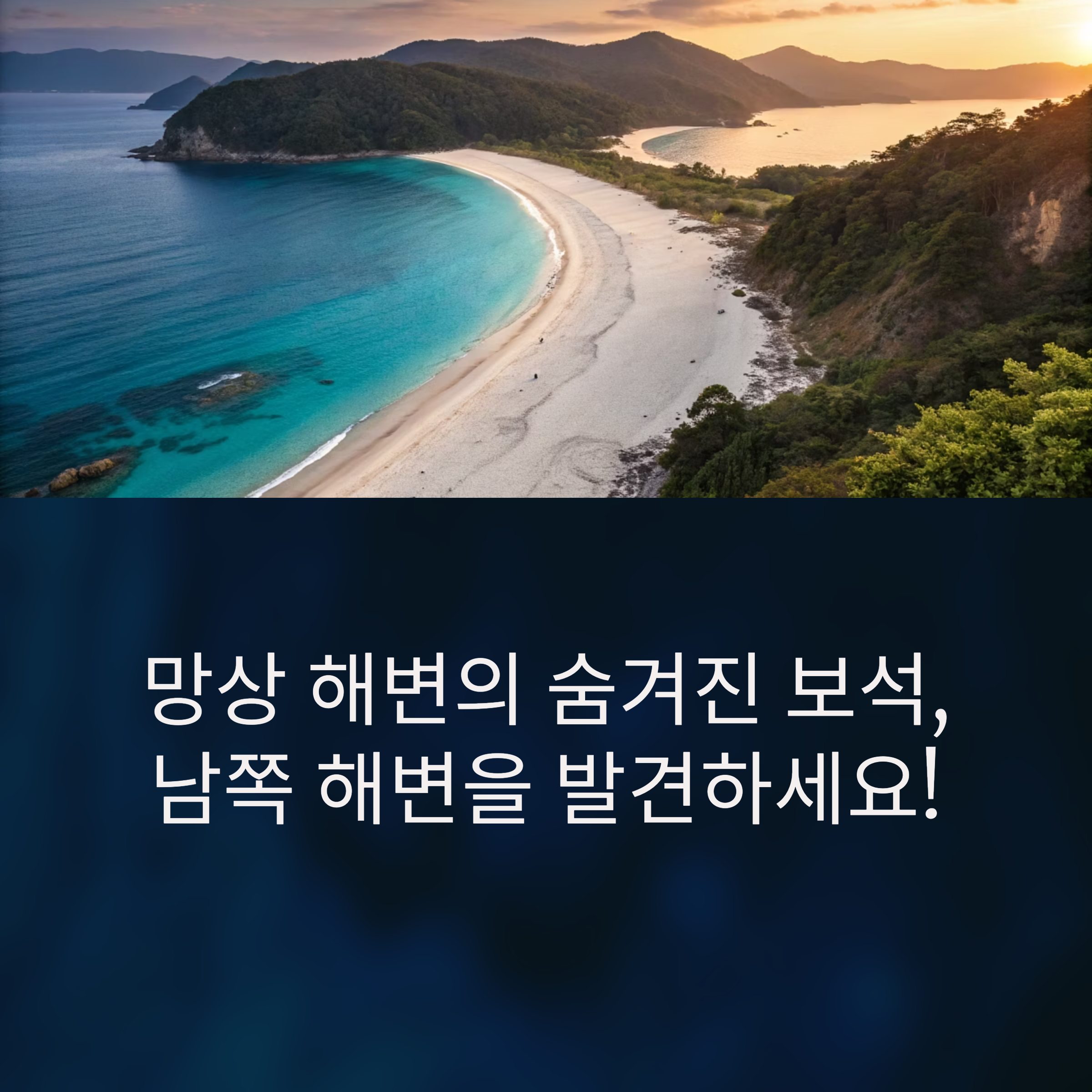 나만 알고 싶은 망상 해변의 숨겨진 보석, 남쪽 해변 완벽 가이드