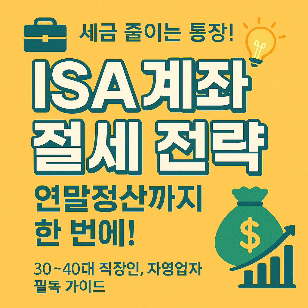 'ISA계좌 절세 전략'