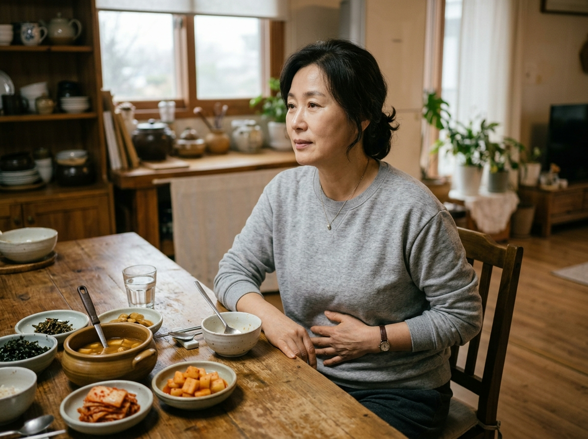 복부팽만, 소화불편, 발효식 부작용, IBS 증상, 장건강