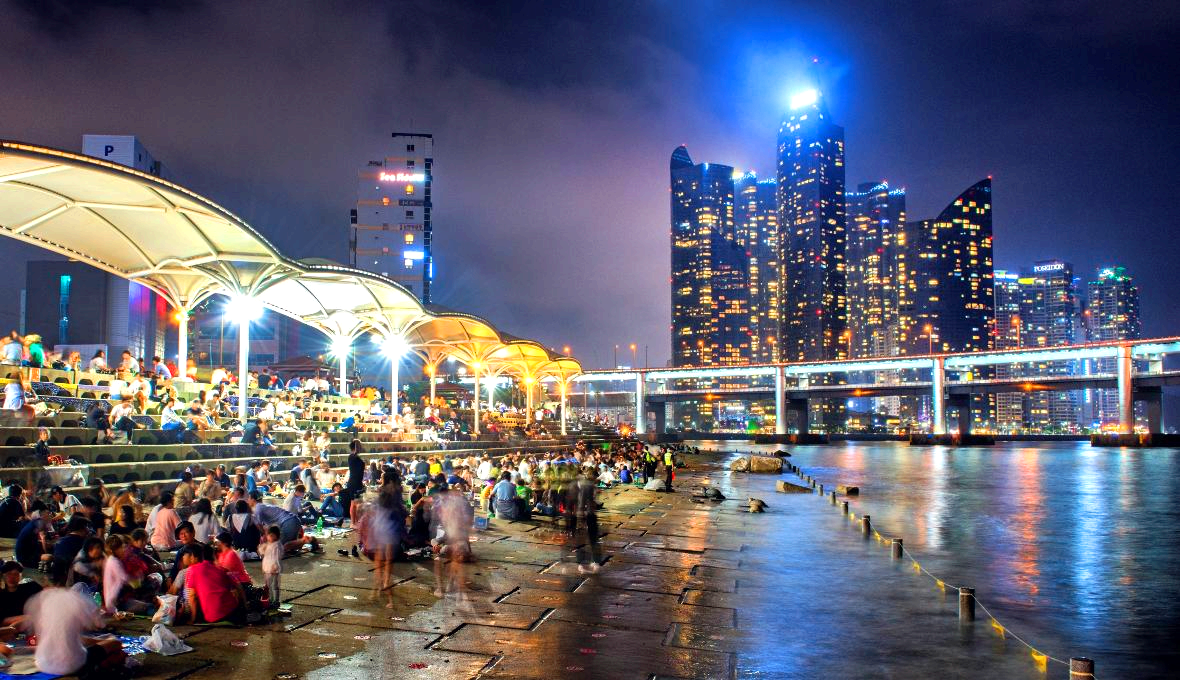 부산 광안리 불꽃축제 불꽃명당