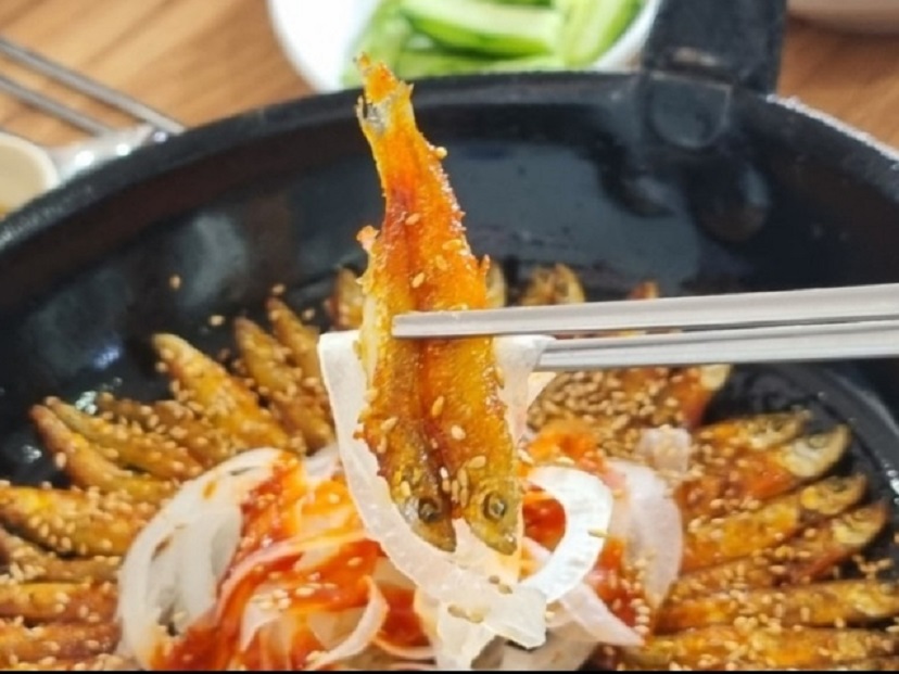 금산-도리뱅뱅이-인삼튀김-새우튀김-원골식당