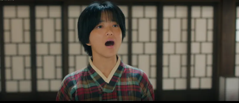 소리를 하는 정년의 모습