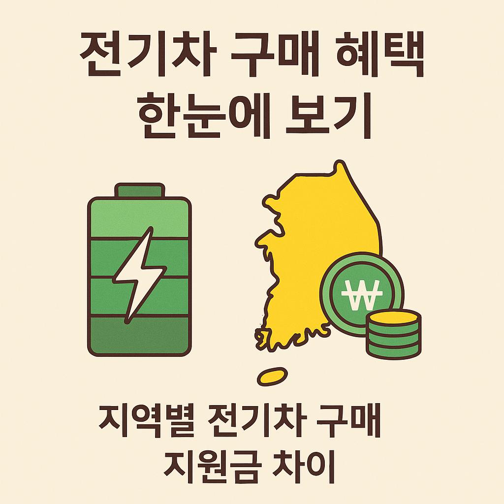 서울·경기 전기차 보조금 차이 관련 이미지 사진