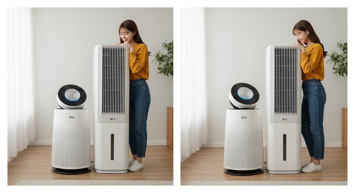 공기청정기 제습기 겸용 lg