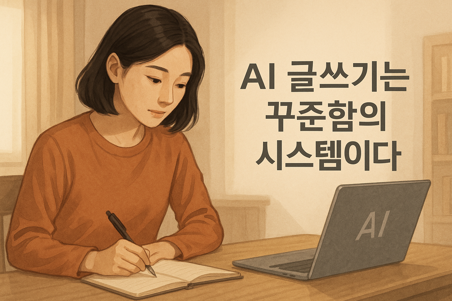 AI글쓰기는 꾸준함의 시스템이다