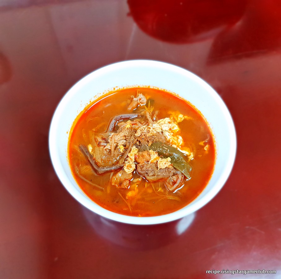 맛있는 육개장 만들기